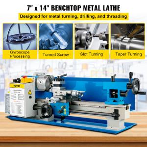 VEVOR 550W Mini Metal Lathe with Variable Speed
