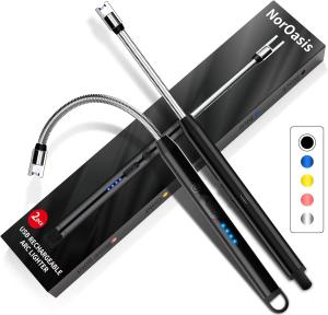 Rechargeable Electric Candle Lighters - 2 Pack