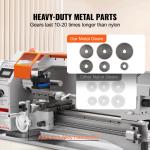 7''x16'' Mini Metal Lathe with Adjustable RPM