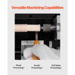 Compact Metal Lathe Machine for Precision Crafting