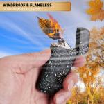 USB Rechargeable Windproof Arc Plasma Lighter