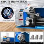 Compact Metal Lathe - 8"x30" with Variable Speed