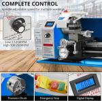 Compact Metal Lathe - 8"x30" with Variable Speed