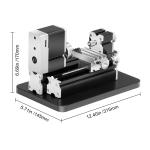 Compact Metal Lathe Machine for Precision Crafting