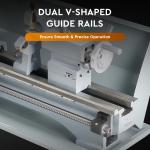 9"x24" Mini Metal Lathe with 1100W Motor