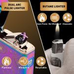 USB Rechargeable Windproof Plasma Arc Lighter
