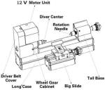 Mini Metal Lathe Machine for DIY Projects