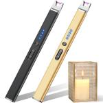 Rechargeable Electric Candle Lighter - 2 Pack