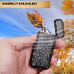 Rechargeable Electric Arc Lighter - Windproof & Flameless