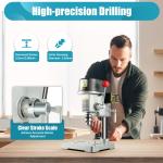 Mini Electric Drill Press for Benchtop Use