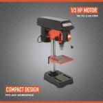 Ironton 8-Inch Benchtop Drill Press with 5 Speeds
