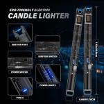 KTEBO® 2 Pack Rechargeable Electric Candle Lighters