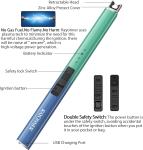 Rechargeable Windproof Plasma Arc Electric Lighter