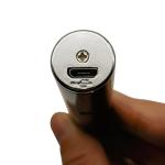 USB Rechargeable Dual Arc Plasma Lighter in Black