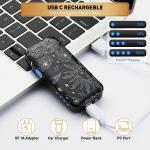 Rechargeable Electric Arc Lighter - Windproof & Flameless