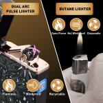 USB Rechargeable Windproof Arc Plasma Lighter
