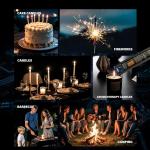 KTEBO® 2 Pack Rechargeable Electric Candle Lighters