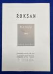 Roksan Kandy MKIII Amplifier User Manual