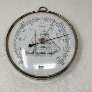 Barigo Marine Ship Barometer - 8" Brass