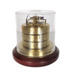 German Vintage Weather Station With Thermometer & Barometer