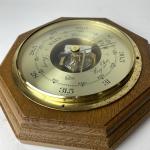 Brass Color Wall Barometer with Inch and MB Scales