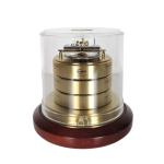 German Vintage Weather Station With Thermometer & Barometer