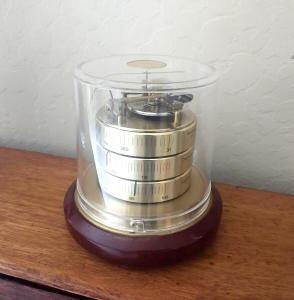 Vintage German Weather Station with Hygrometer and Barometer