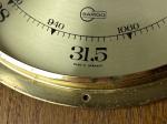Brass Color Wall Barometer with Inch and MB Scales