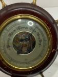 5" Vintage Barometer with Ship's Wheel Design