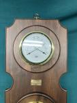Barigo American Walnut Wall Hanging Barometer 21.5