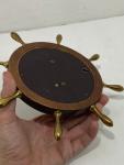5" Vintage Barometer with Ship's Wheel Design