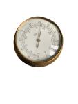 Weather Station with Barometer and Temperature Gauges