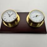 German-Made Barigo Clock and Barometer Combo