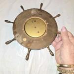 Rare Vintage Barigo Brass Barometer Statement Piece