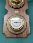 Barigo American Walnut Wall Hanging Barometer 21.5