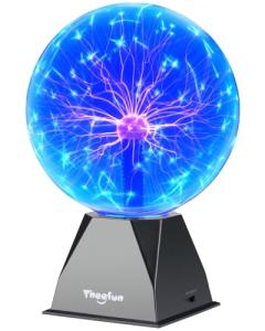 Theefun 8-Inch Touch Sensitive Plasma Ball Lamp