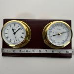 German-Made Barigo Clock and Barometer Combo