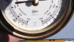 German Brass Nautical Barometer for Accurate Readings