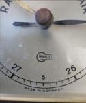 German Made Vintage Brass Weather Station Barometer