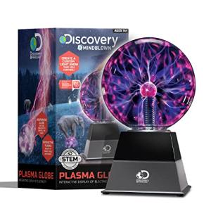 Interactive Plasma Globe Lamp for Learning and Decor