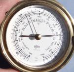German Brass Nautical Barometer for Accurate Readings