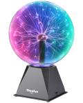 8-Inch Plasma Ball Lamp - Touch & Sound Sensitive
