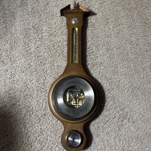 Barigo Wooden Weather Station: Barometer, Thermometer, Hygrometer