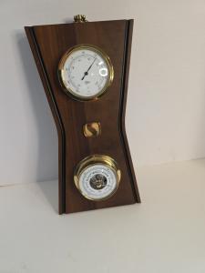 Mid Century Modern Weather Station with Thermometer