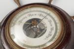Vintage Barigo Ship's Wheel Barometer