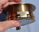 German Brass Nautical Barometer for Accurate Readings