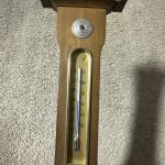 Barigo Wooden Weather Station: Barometer, Thermometer, Hygrometer