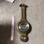 Barigo Wooden Weather Station: Barometer, Thermometer, Hygrometer