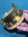 Vintage Brass Nautical Barometer by Barigo