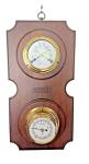 Barigo Dual Humidity Thermometer Hygrometer in Brass